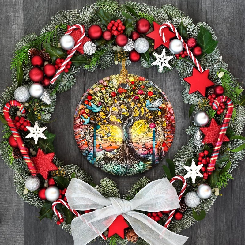 Touber Tree of Life Christmas Ornament, Christmas Ornaments for Tree, Christmas Tree Decor, Holiday Ornament - Image 5